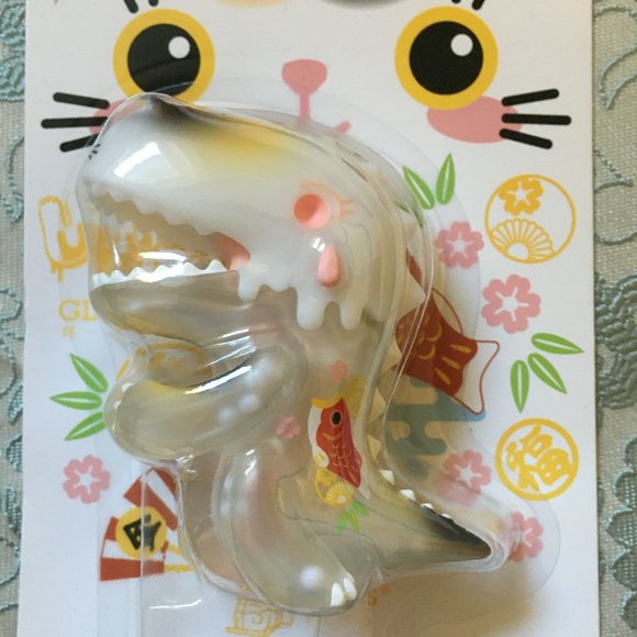 Rare NWT UMASOU! Lucky Cat Dinosaur Girl With Lanyard - Picture 3 of 10